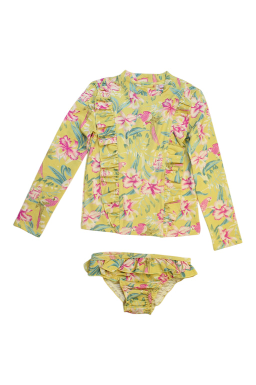 A Multicolour Swim Sets from Louise Misha in size 4T for girl. (Front View)