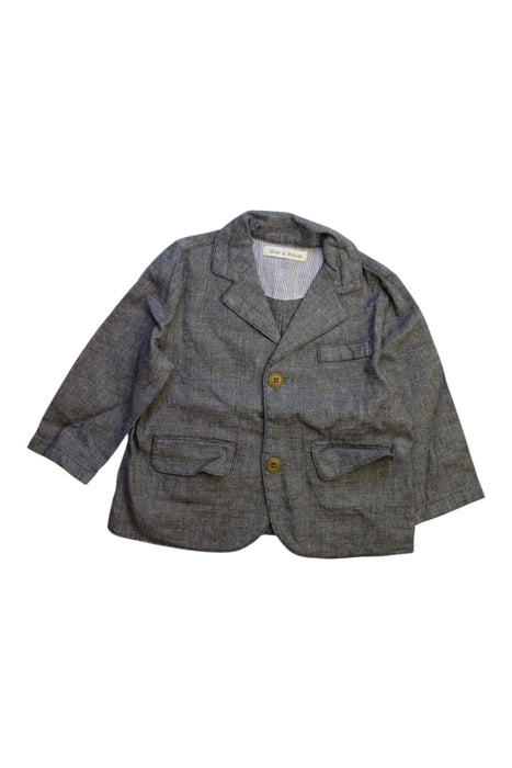 A Grey Blazers from Zhoe & Tobiah in size 18-24M for boy. (Front View)