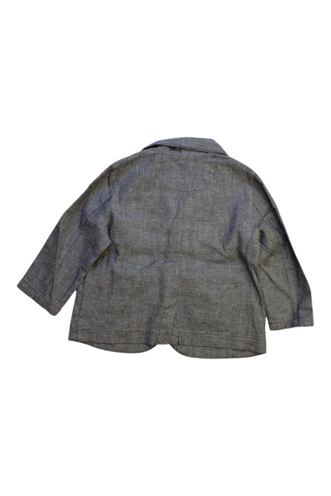 A Grey Blazers from Zhoe & Tobiah in size 18-24M for boy. (Back View)