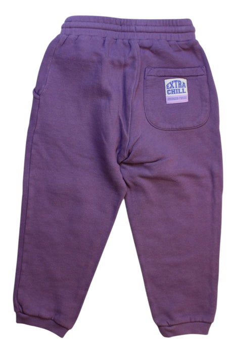 A Purple Sweatpants from Hundred Pieces in size 4T for girl. (Back View)