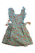 A Multicolour Sleeveless Dresses from Louise Misha in size 4T for girl. (Front View)
