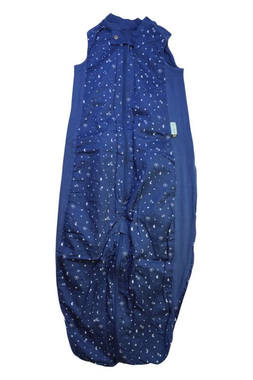 A Blue Sleepsacs from ErgoPouch in size 2T for boy. (Front View)
