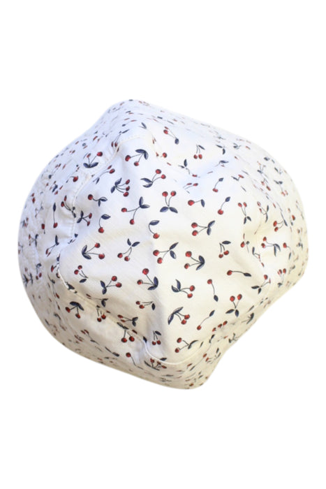 A White Sun Hats from Bonpoint in size 6-12M for girl. (Front View)
