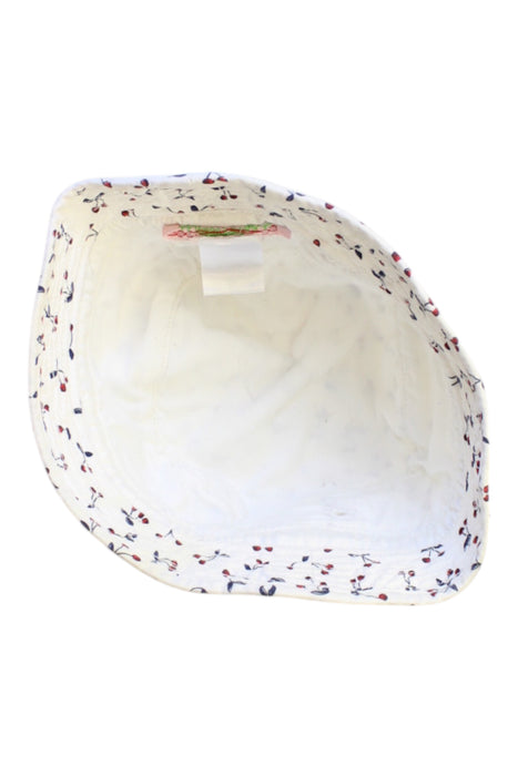 A White Sun Hats from Bonpoint in size 6-12M for girl. (Back View)