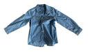 A Blue Long Sleeve Shirts from Bonpoint in size 6T for neutral. (Front View)