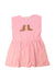 A Pink Short Sleeve Dresses from Wander & Wonder in size 11Y for girl. (Front View)