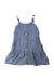 A Blue Sleeveless Dresses from Levi's in size 5T for girl. (Front View)