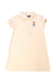 A Ivory Short Sleeve Dresses from Polo Ralph Lauren in size 4T for girl. (Front View)