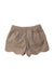 A Beige Shorts from Jacadi in size 2T for girl. (Back View)