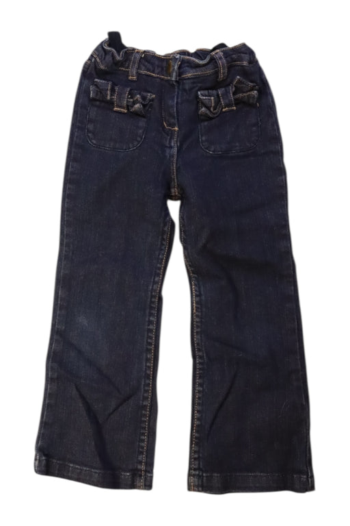 A Blue Jeans from Jacadi in size 4T for girl. (Front View)