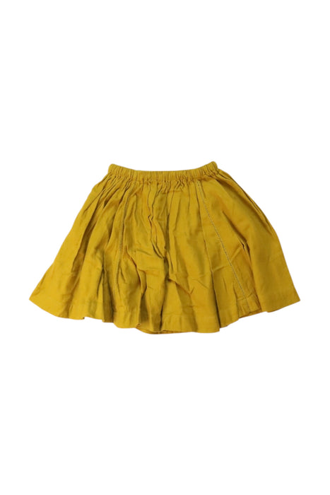 A Yellow Short Skirts from Caramel in size 3T for girl. (Back View)