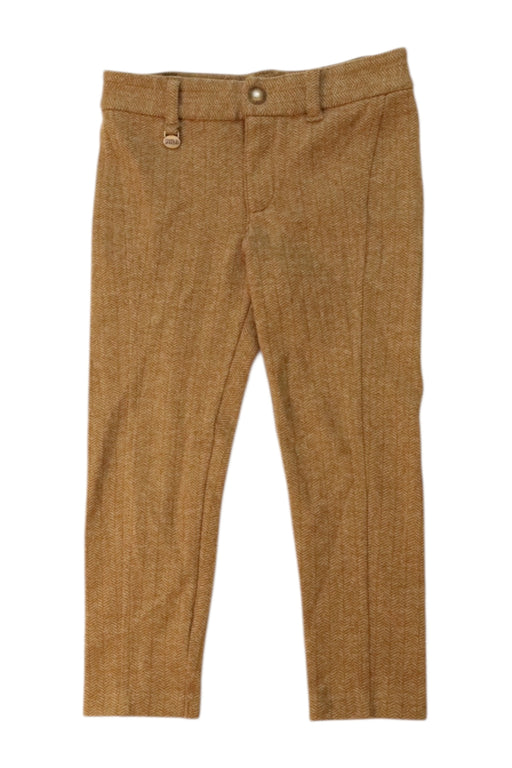 A Brown Dress Pants from Polo Ralph Lauren in size 3T for boy. (Front View)