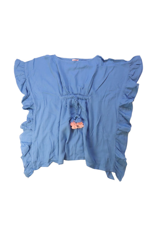 A Blue Cover Ups from Lison in size 2T for girl. (Front View)