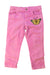 A Pink Casual Pants from Gucci in size 3T for girl. (Front View)