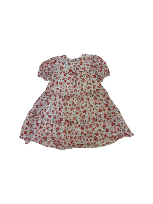A Red Short Sleeve Dresses from Polo Ralph Lauren in size 4T for girl. (Back View)