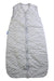 A Grey Sleepsacs from Grobag in size 6-12M for neutral. (Front View)