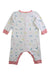 A Multicolour Onesies from Petit Bateau in size 6-12M for girl. (Back View)