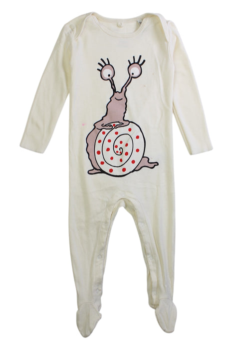 A White Onesies from Stella McCartney in size 12-18M for girl. (Front View)