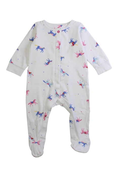 A Multicolour Onesies from Joules in size 6-12M for girl. (Front View)