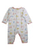 A Multicolour Onesies from Petit Bateau in size 6-12M for girl. (Back View)