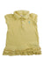 A Yellow Short Sleeve Tops from Ralph Lauren in size 6-12M for girl. (Front View)