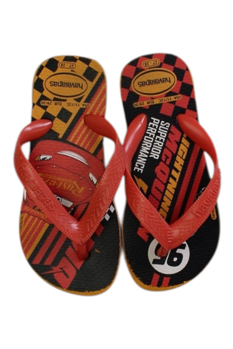 A Multicolour Flip Flops from Havaianas in size 4T for boy. (Back View)