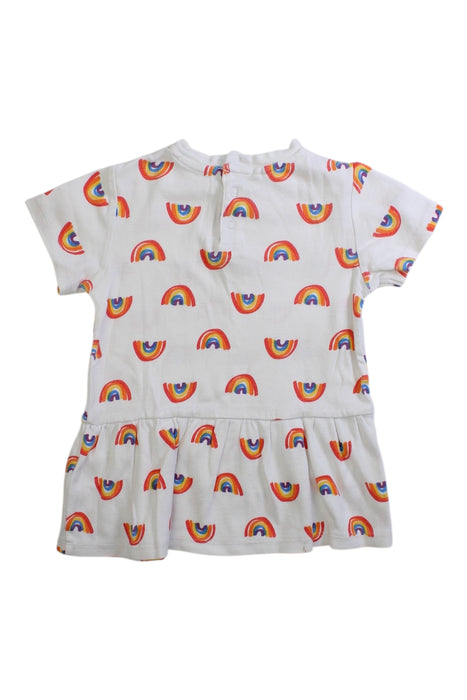 A Multicolour Short Sleeve Dresses from Stella McCartney in size 6-12M for girl. (Back View)