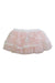 A Pink Tulle Skirts from Miniclasix in size 3-6M for girl. (Front View)