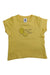 A Yellow Short Sleeve Tops from Petit Bateau in size 3T for girl. (Front View)