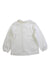 A White Long Sleeve Shirts from Momonittu in size 4T for girl. (Back View)