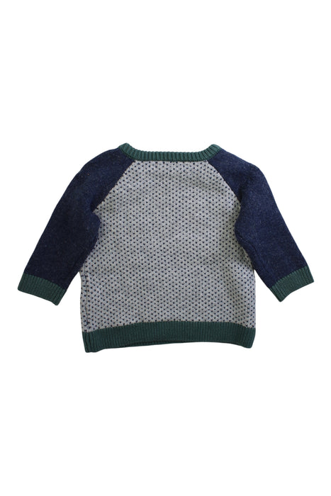 A Multicolour Knit Sweaters from Jack & Milly in size 2T for boy. (Back View)