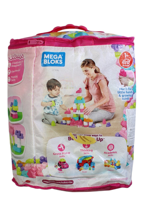 A Multicolour Lego & Building Blocks from Mega Bloks in size 12-18M for neutral. (Back View)