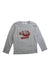 A Grey Long Sleeve T Shirts from Bonpoint in size 6T for boy. (Front View)