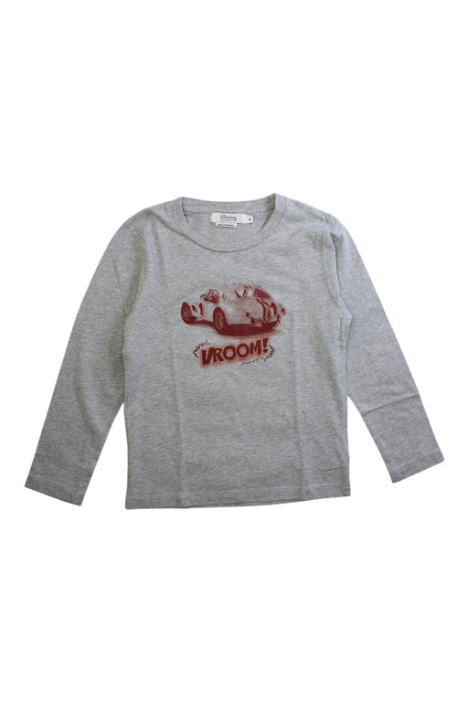 A Grey Long Sleeve T Shirts from Bonpoint in size 6T for boy. (Front View)