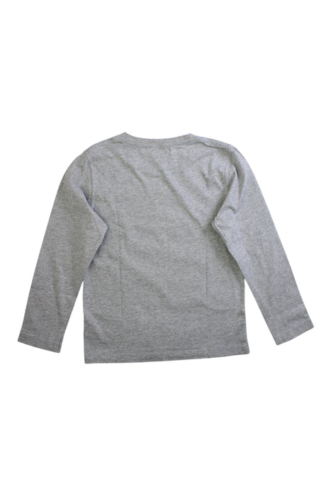 A Grey Long Sleeve T Shirts from Bonpoint in size 6T for boy. (Back View)
