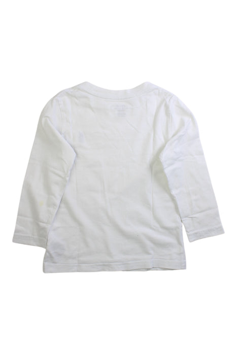 A White Long Sleeve T Shirts from Polo Ralph Lauren in size 3T for boy. (Back View)