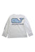 A White Long Sleeve T Shirts from Vineyard Vines in size 3T for boy. (Back View)