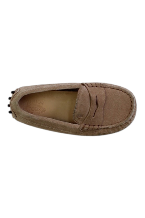 A Beige Loafers & Moccasins from Tod’s in size 4T for boy. (Front View)