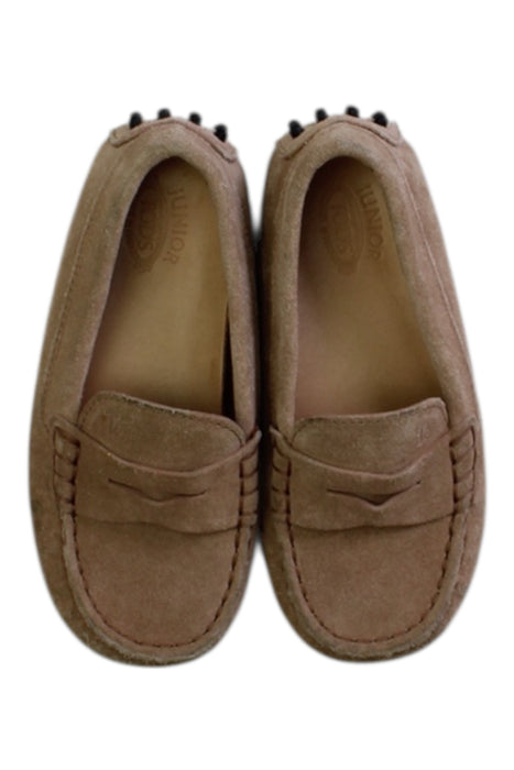 A Beige Loafers & Moccasins from Tod’s in size 4T for boy. (Back View)