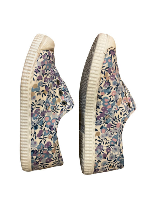 A Multicolour Slip Ons from Hampton Canvas in size 5T for girl. (Back View)