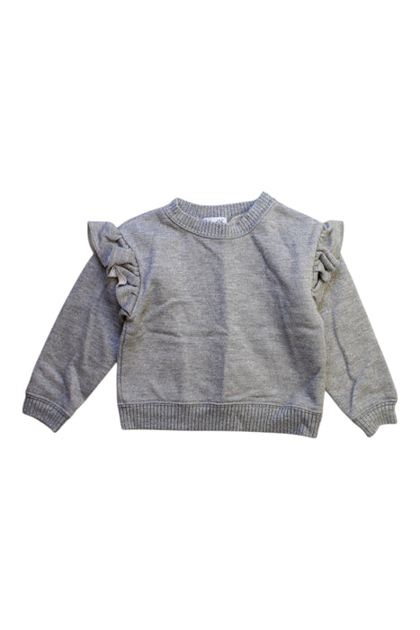 A Grey Crewneck Sweatshirts from Splendid in size 2T for girl. (Front View)