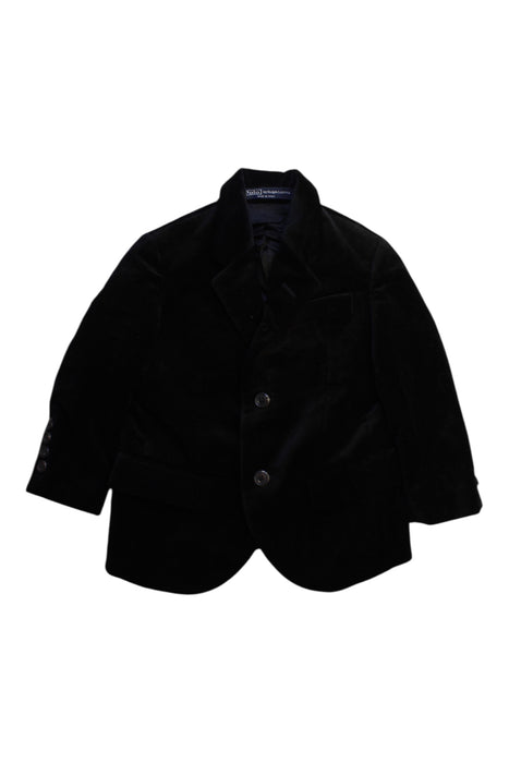 A Black Blazers from Polo Ralph Lauren in size 2T for boy. (Front View)
