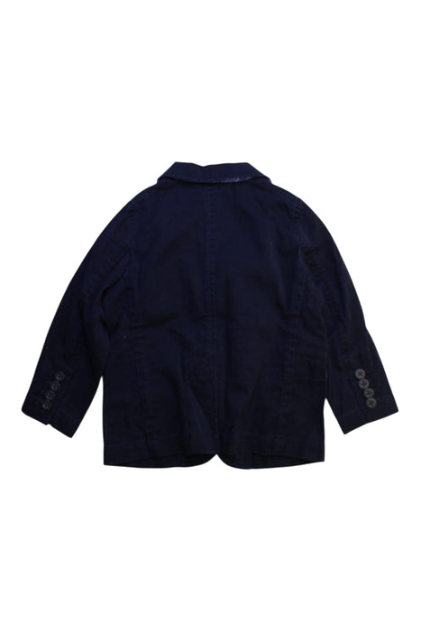 A Navy Blazers from Polo Ralph Lauren in size 2T for boy. (Back View)