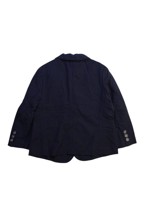 A Navy Blazers from Simonetta in size 2T for boy. (Back View)