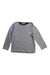 A Grey Long Sleeve T Shirts from Petit Bateau in size 3T for boy. (Front View)