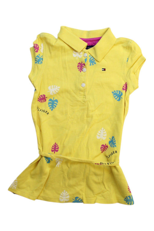 A Multicolour Short Sleeve Polos from Tommy Hilfiger in size 2T for girl. (Front View)