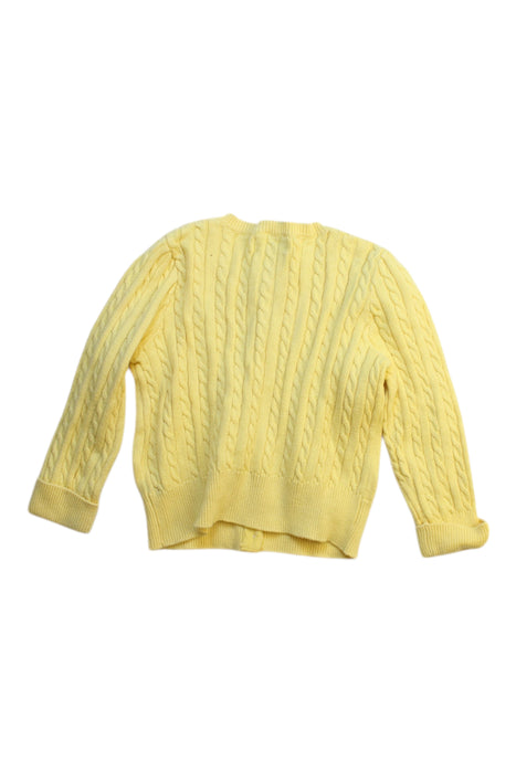 A Yellow Cardigans from Ralph Lauren in size 6-12M for girl. (Back View)