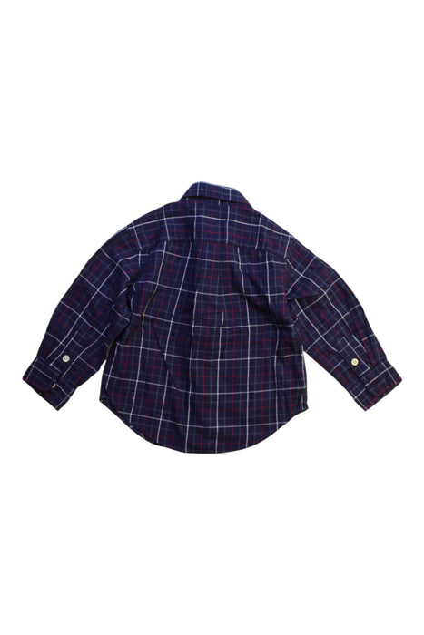 A Navy Long Sleeve Shirts from Ralph Lauren in size 6-12M for boy. (Back View)