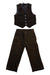 A Brown Pants Sets from Polo Ralph Lauren in size 2T for boy. (Front View)