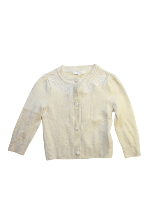 A Ivory Cardigans from Nicholas & Bears in size 2T for girl. (Front View)